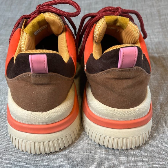 FARM‎ Rio Tropical Vibe Leafy Print Platform Sneakers Women’s 8 - Picture 4 of 9